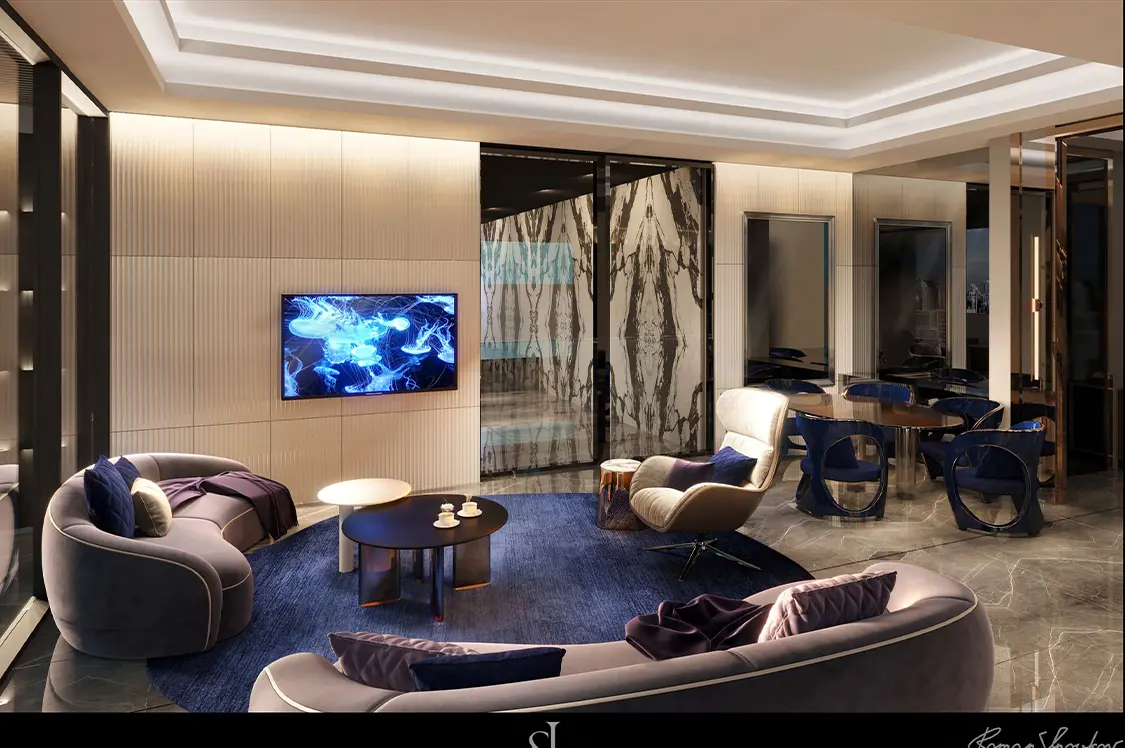 Burj Binghatti Jacob and Co 住宅区