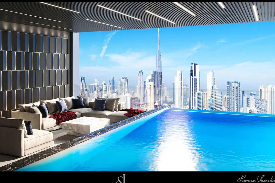 Burj Binghatti Jacob and Co 住宅区