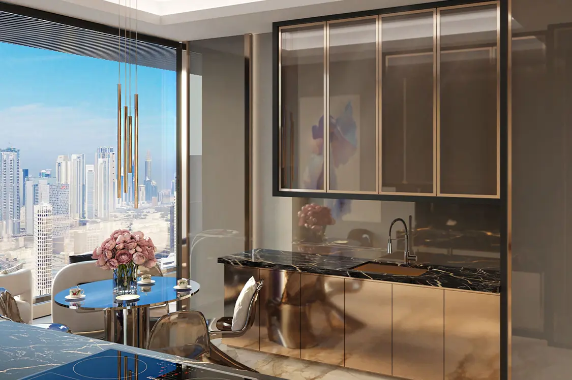 Burj Binghatti Jacob and Co 住宅区