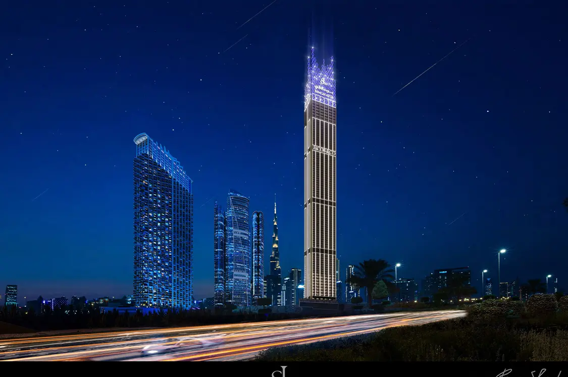 Burj Binghatti Jacob and Co 住宅区