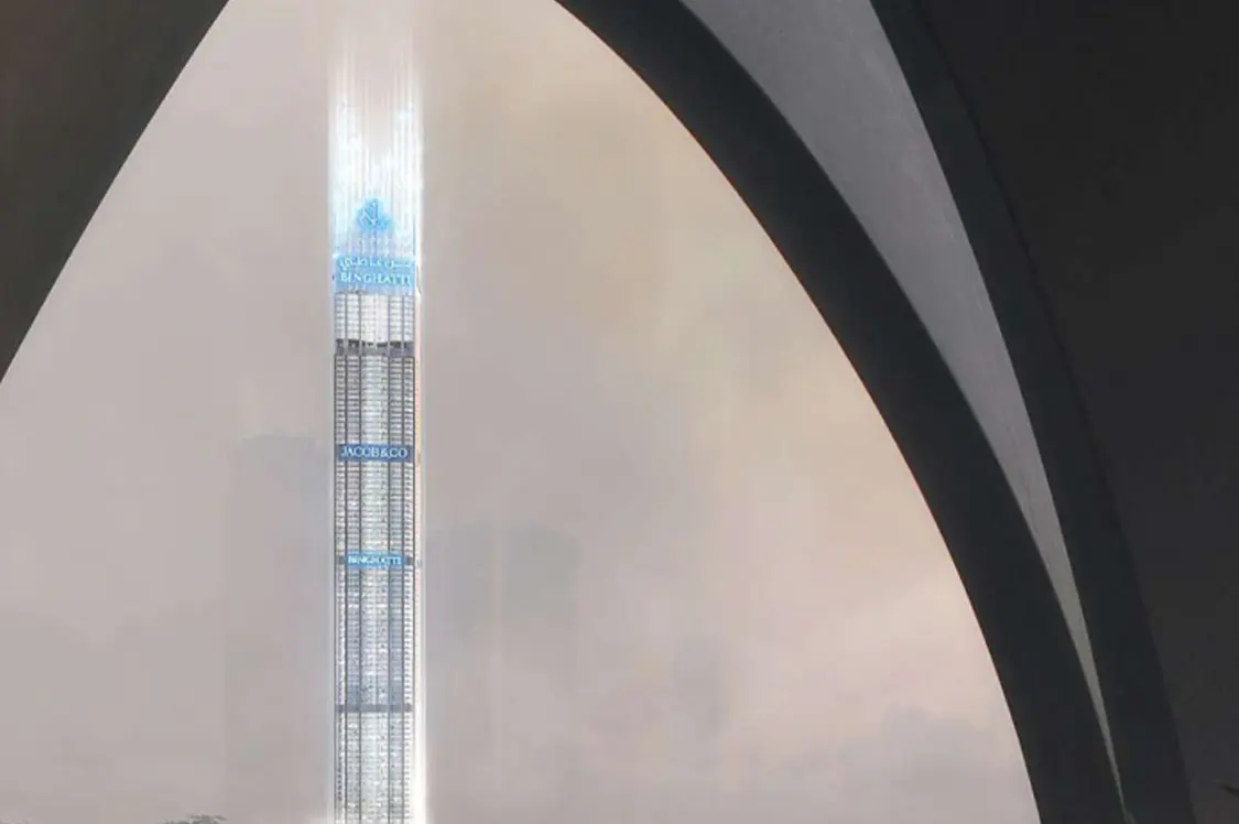 Burj Binghatti Jacob and Co 住宅区