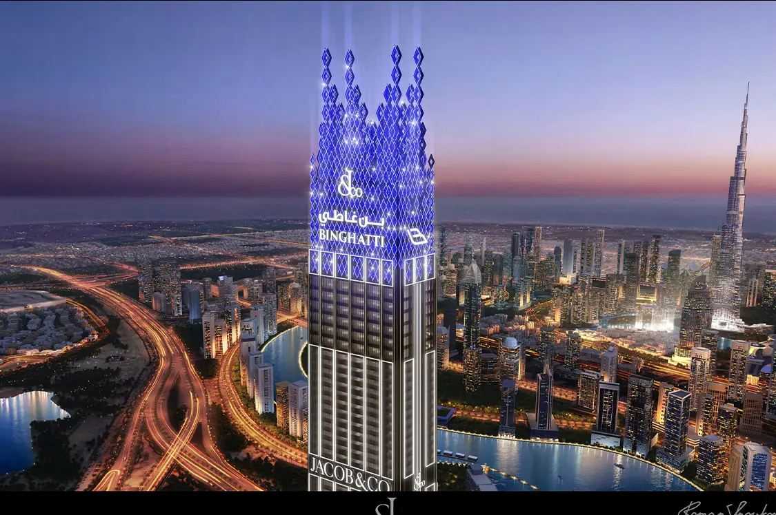 Burj Binghatti Jacob and Co 住宅区