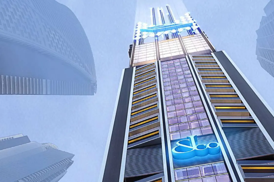 Burj Binghatti Jacob and Co 住宅区