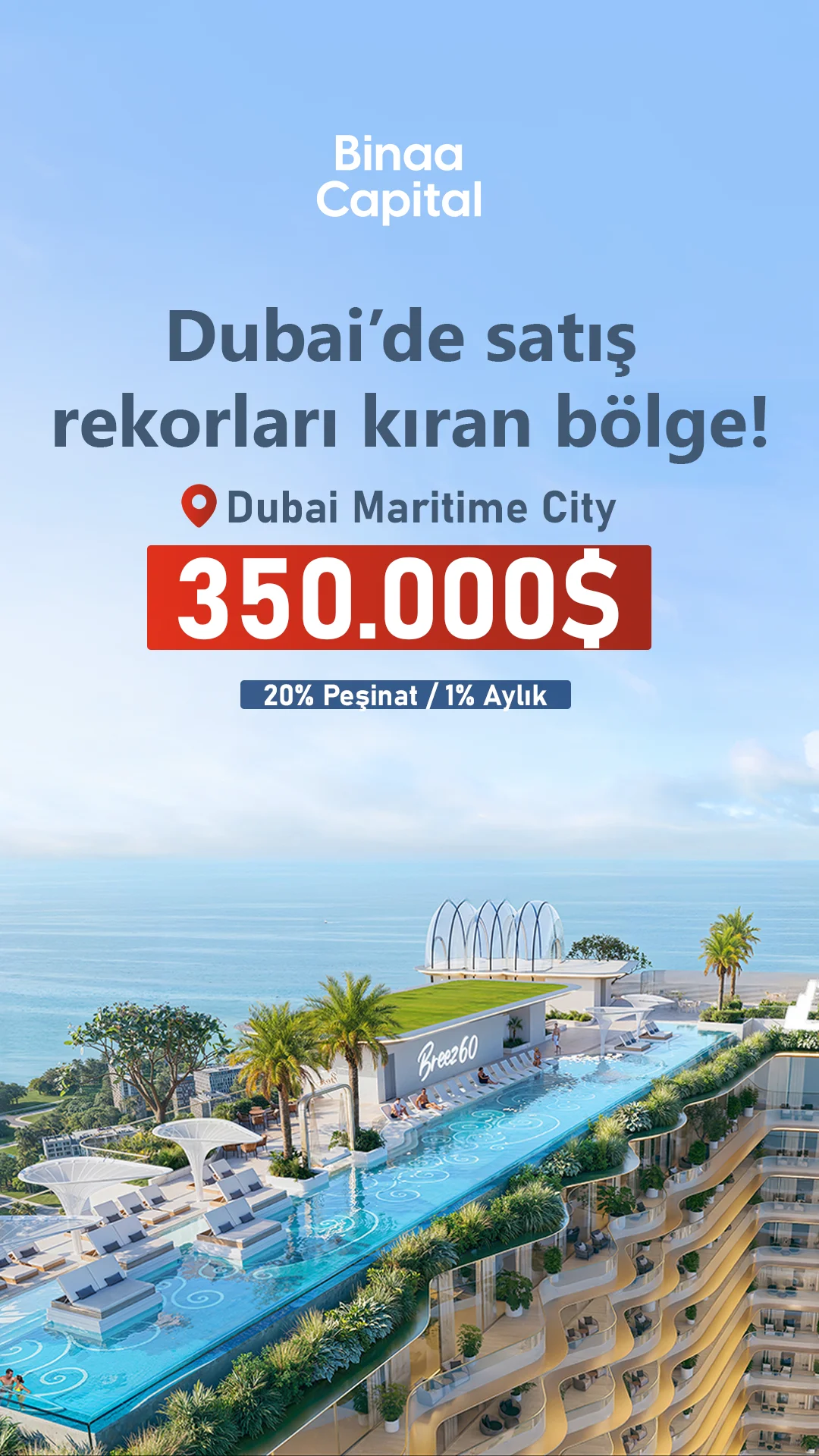 Dubai’de satış  rekorları kıran bölge!