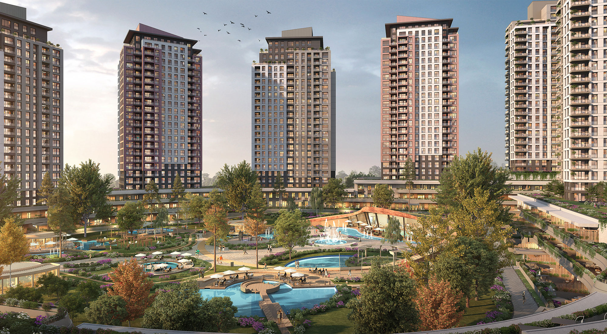 Avrupa Konutları Güneşli