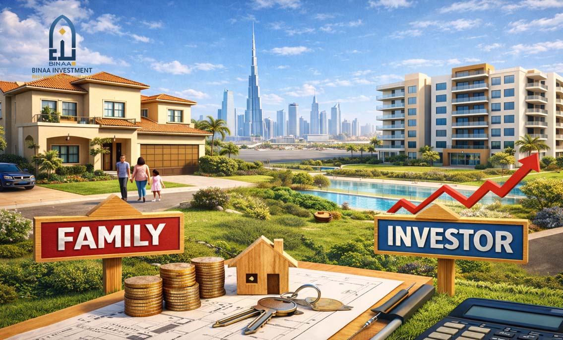 迪拜家庭房产与投资房产：买什么、在哪里买