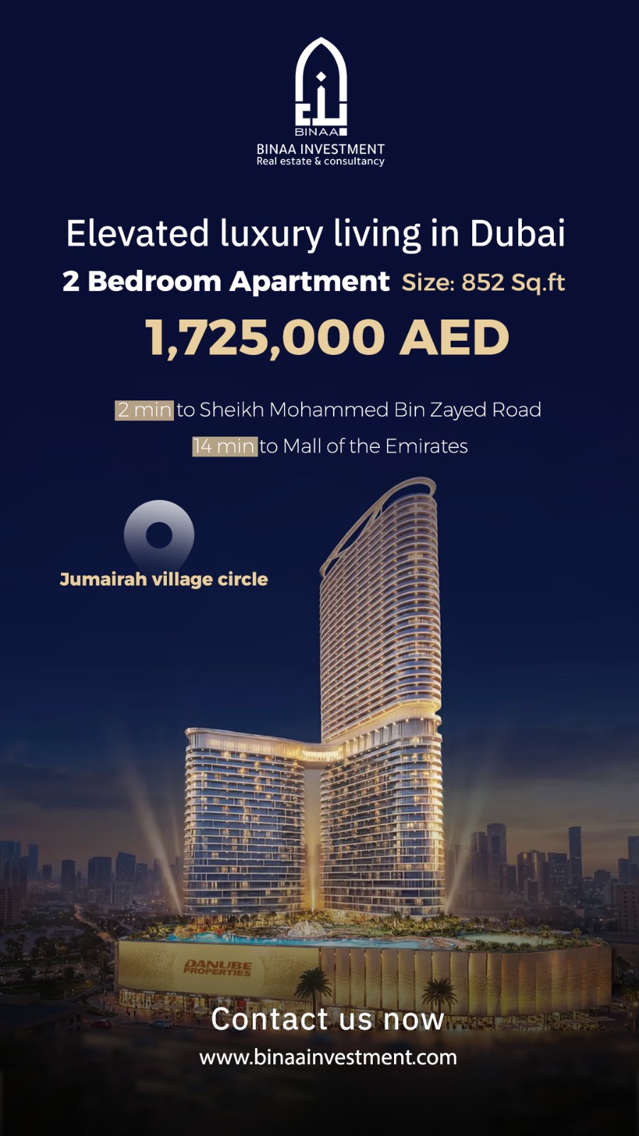 Elevated luxury living in Dubai