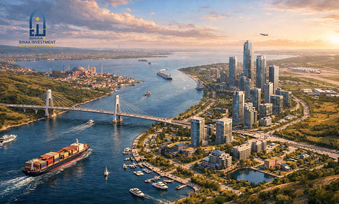 قناة إسطنبول: التحول الاستراتيجي الأكبر في خريطة الاستثمار العقاري التركي