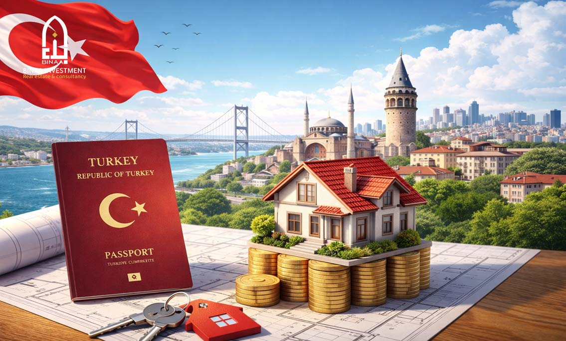الجنسية التركية عن طريق الاستثمار العقاري – بوابتك إلى جواز سفر قوي واستثمار استراتيجي