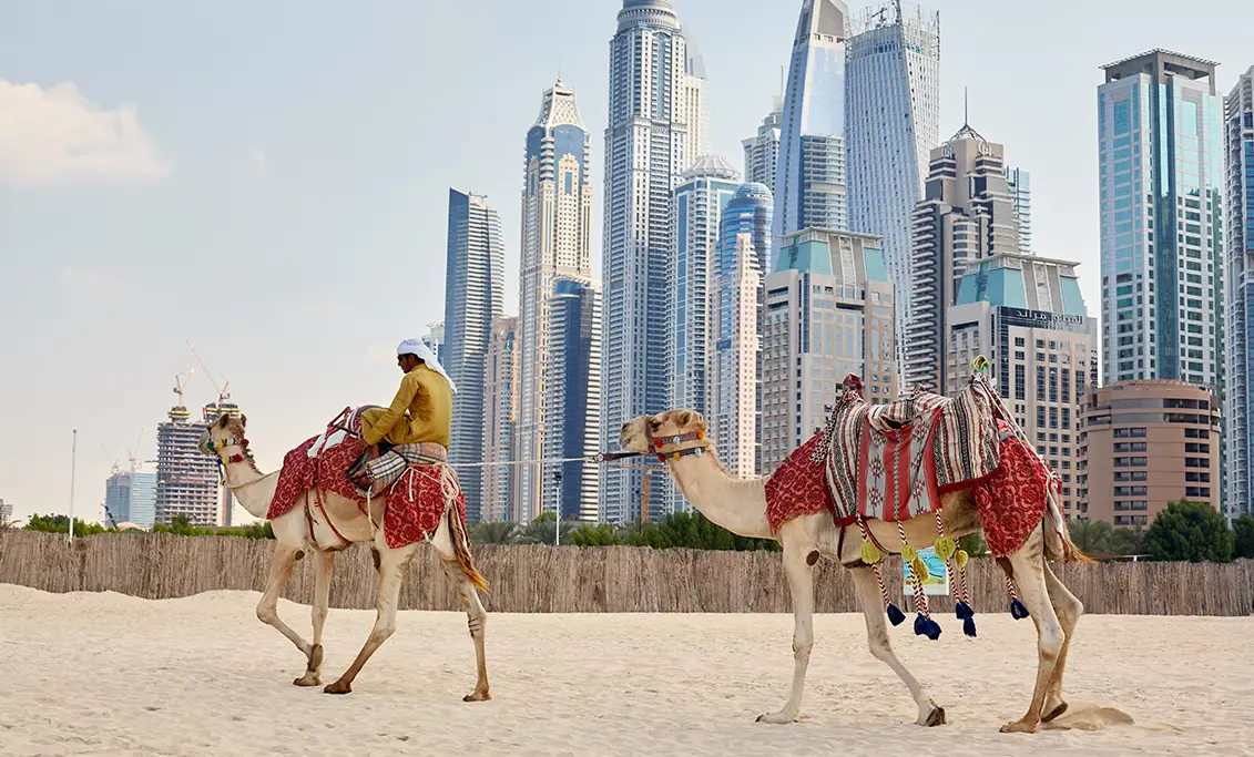 beach in Dubai