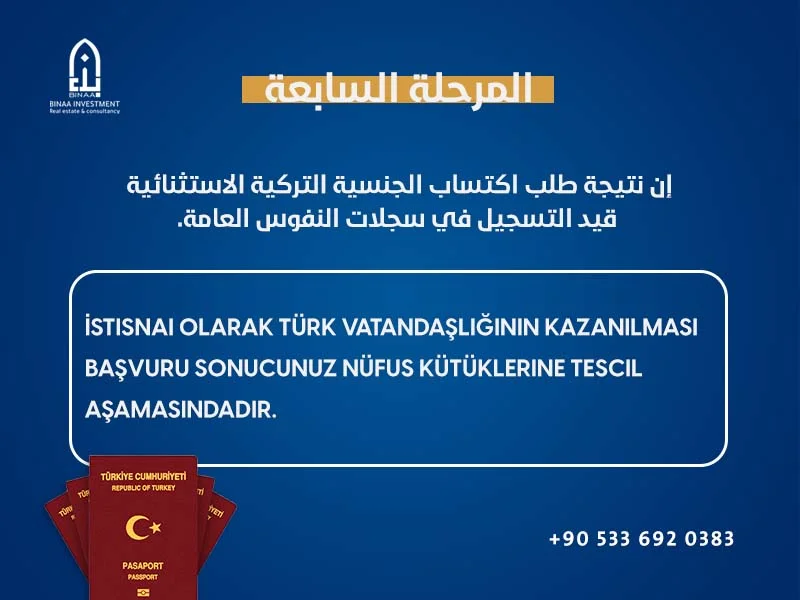 المرحلة السابعة للتجنيس